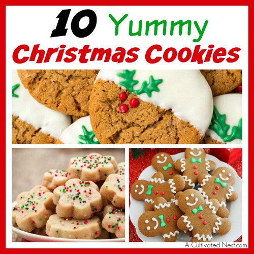 Yummy Christmas Cookies
 10 Yummy Christmas Cookie Recipes